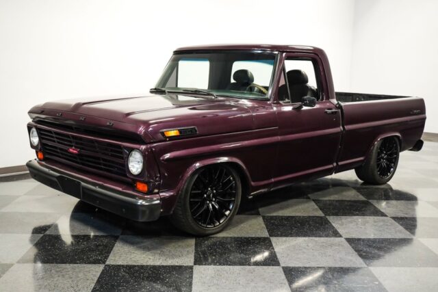 Coyote-Swapped 1969 Ford F-100 Restomod is a Dark Beauty