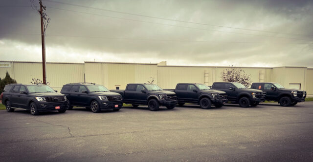 Musser Bros Kanye West Ford Truck fleet