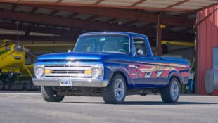 1962 Ford F-100 on 2000 Ford F-150 Lightning Chassis