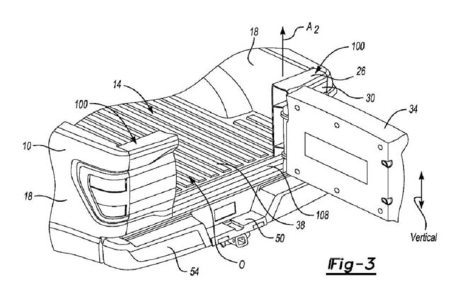 Fords New Tailgate Design Patent Is A Step Up On Chevy Ford