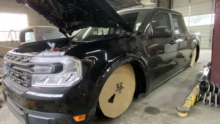 2022 Ford Maverick Goes Under the Knife as Owner Makes It a True Mini-Truck