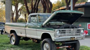 This 1972 F-250 Pickup With 7.3 Powerstroke Turbo Swap is a Beastly Highboy