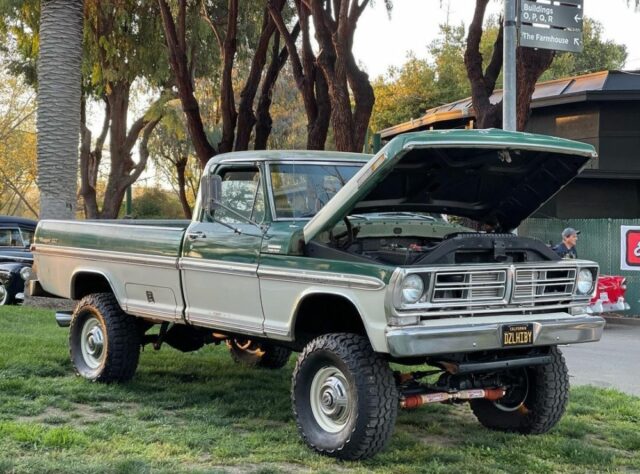 This 1972 F-250 Pickup With 7.3 Powerstroke Turbo Swap is a Beastly Highboy