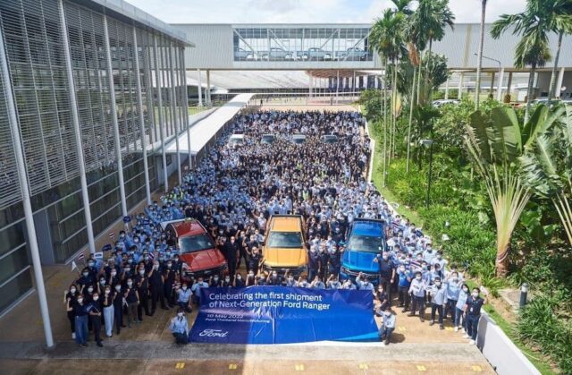 Next-Generation Ford Ranger Thailand Manufacturing