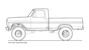 Roadster Shop 1967-1979 Ford Truck RS4 Chassis