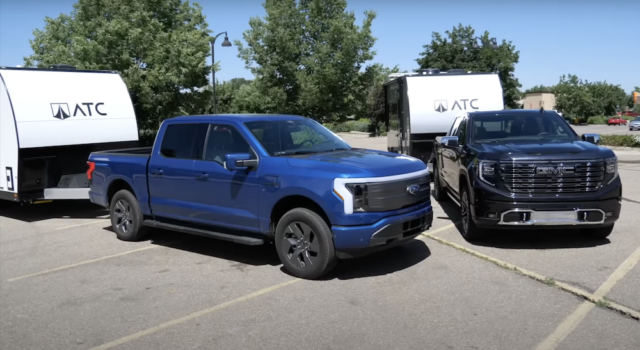2022 Ford F-150 Lightning Towing Test