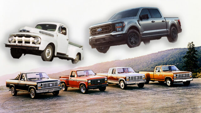 Ford trucks evolved