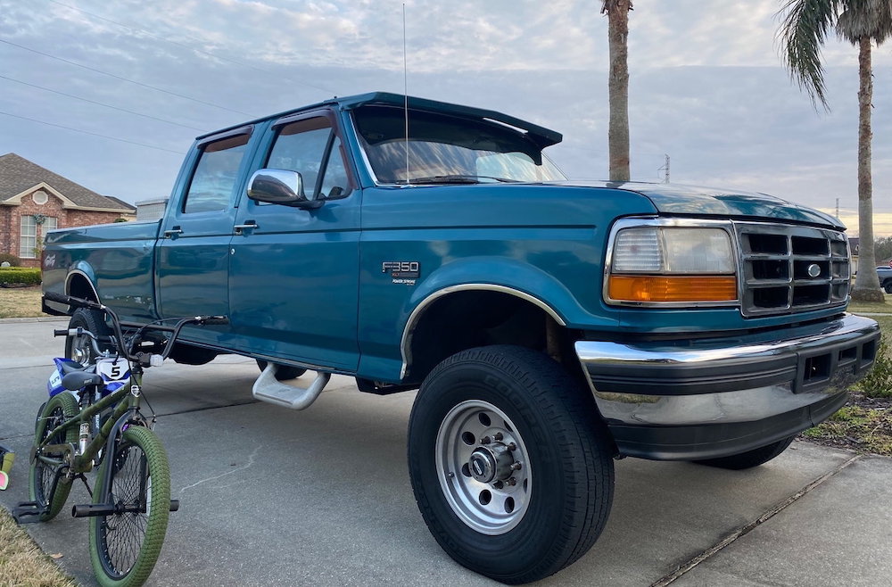 Ride of the Week: Rescuing a Reef Blue Metallic F-350