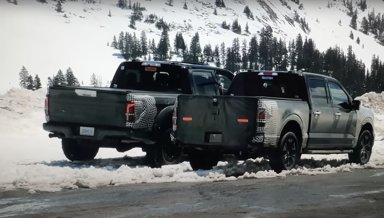 2024 Ford F-150 and Raptor Testing In Colorado