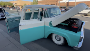 Bumpside Ford F-100 With Shelby GT500 Engine Swap