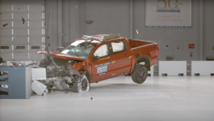 Ford Ranger IIHS Moderate Overlap Front Crash Test