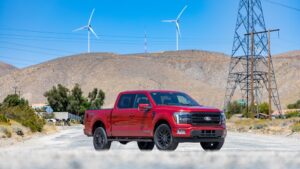 2024 F-150 PowerBoost Lariat Black Appearance Package