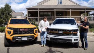 Ford F-150 Tremor V8 vs GMC Canyon AT4X Real World Fuel Economy Test