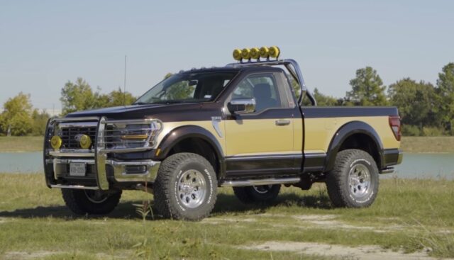 Retro 2025 Ford F-150 With Raptor Suspension